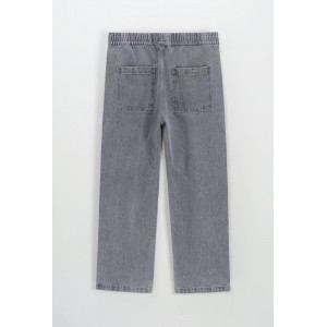 Life Style Butiken Ανδρικό Jean Παντελόνι Baggy LS14954 Γκρι