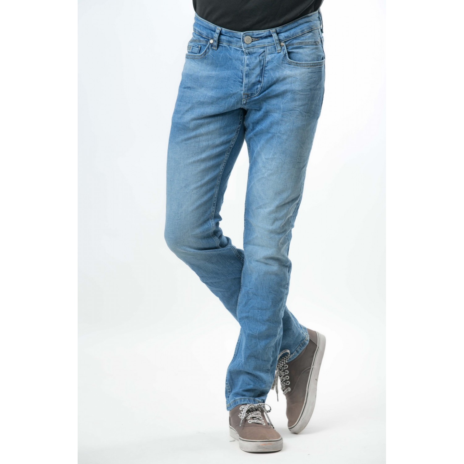 Life Style Butiken Ανδρικό Παντελόνι Jean LS1765 Μπλέ