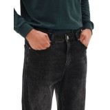 Emerson Ανδρικό Jean Παντελόνι 232.EM44.107 Black Κανονική Εφαρμογή 2