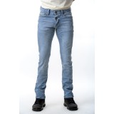 Life Style Butiken 730 Μπλε Ανδρικό Jean παντελόνι ξεβαμμένο Comfort Fit 1