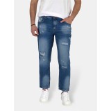 Ανδρικό Loose Jeans ANGELO CARPA BC1070 Μπλε 1