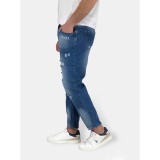 Ανδρικό Loose Jeans ANGELO CARPA BC1070 Μπλε 2