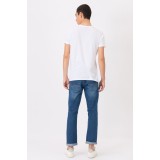 Life Style Butiken Ανδρικό Παντελόνι Jean LS110039059_M10 Μπλε 2