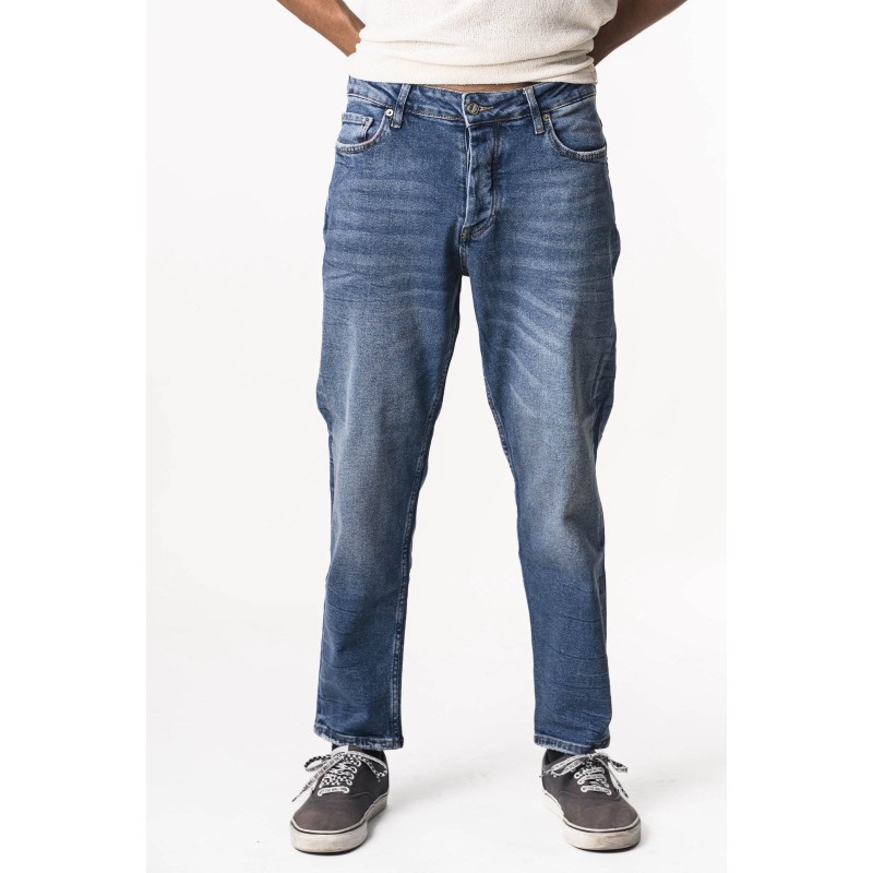 Life Style Butiken Ανδρικό Παντελόνι Jean LS1210 Μπλε Ανδρικά