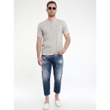 Ανδρικό jean slouchy Tresor 5413 Μπλε 1