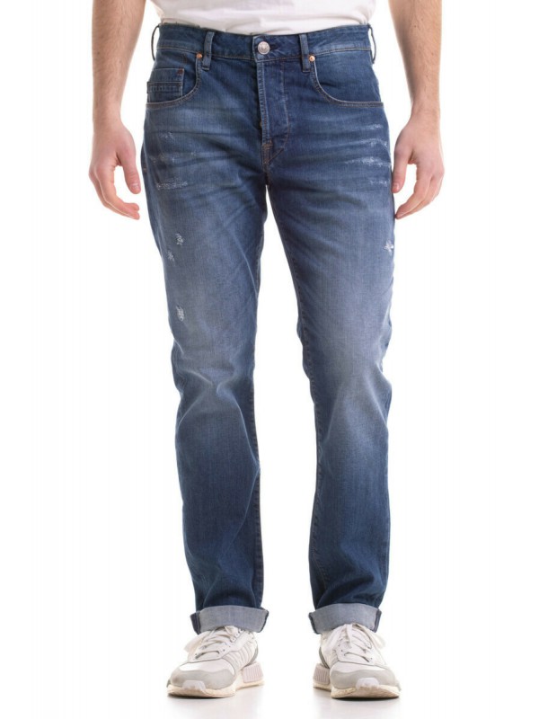 SCINN JEAN ΠΑΝΤΕΛΟΝΙ ΜΠΛΕ ELTON SDD 122.4.SP174