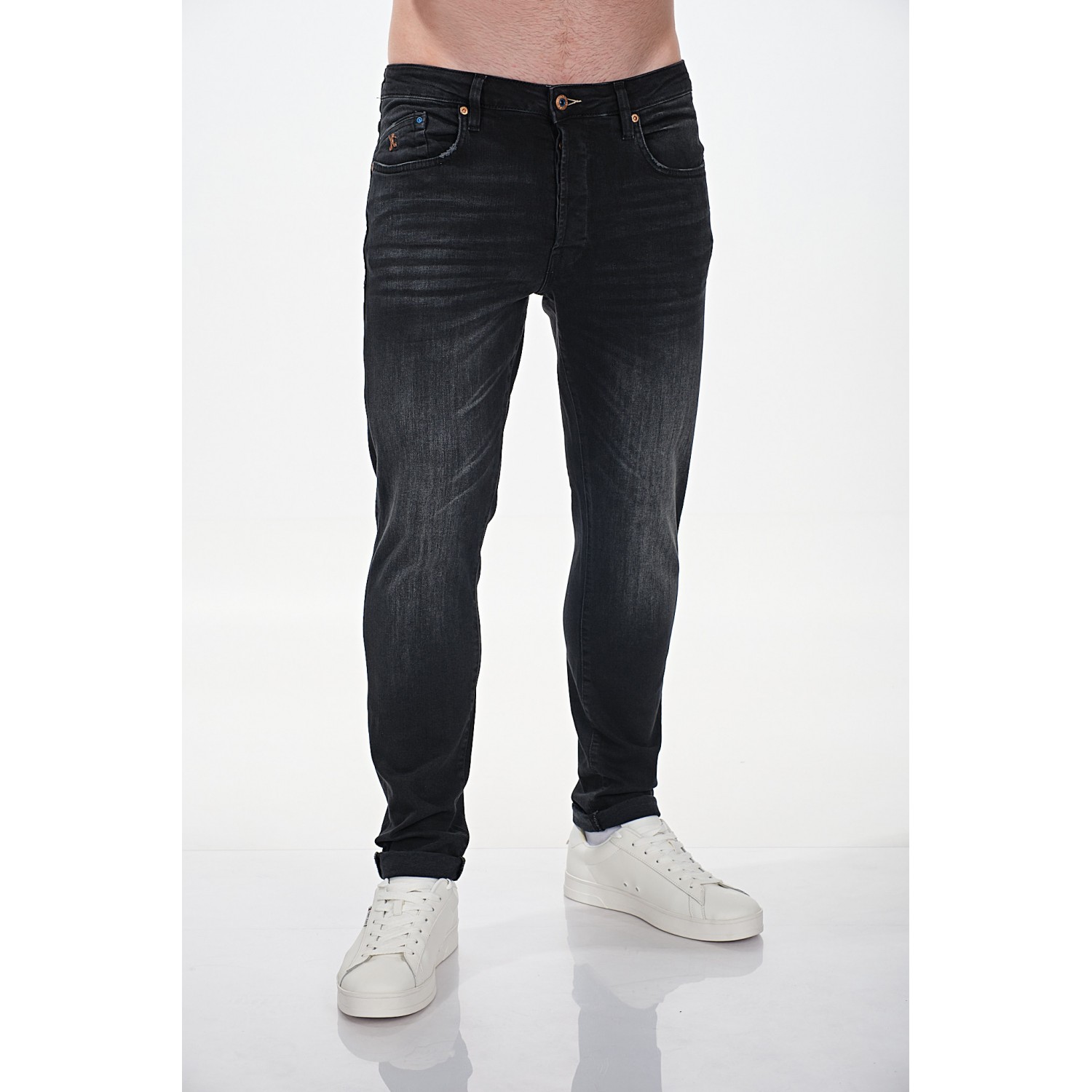 Life Style Butiken Ανδρικό Παντελόνι Jean LS1225.MD701.221.02 Black