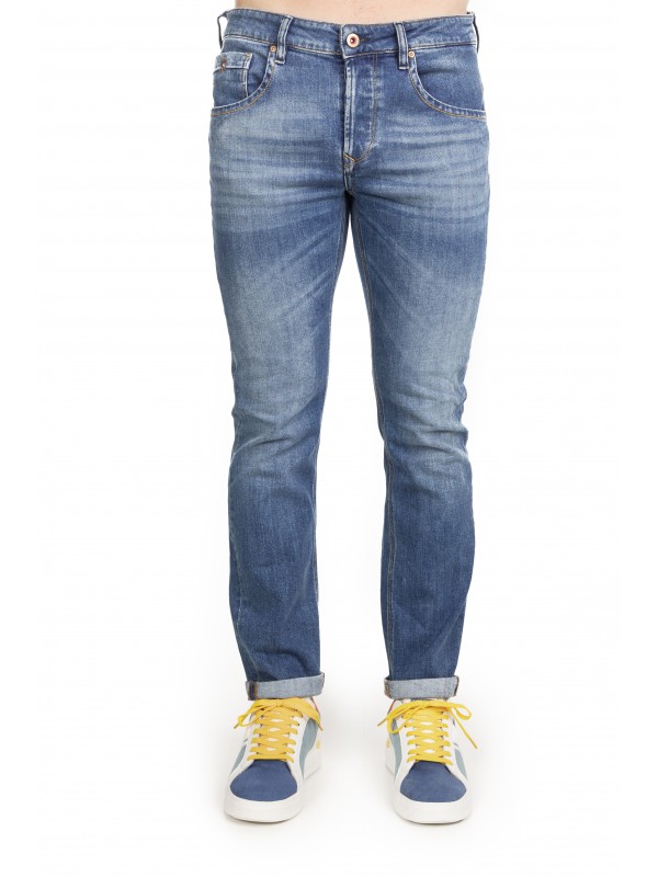 Life Style Butiken Ανδρικό Jean παντελόνι LS1224-166-FERREZ Μπλε