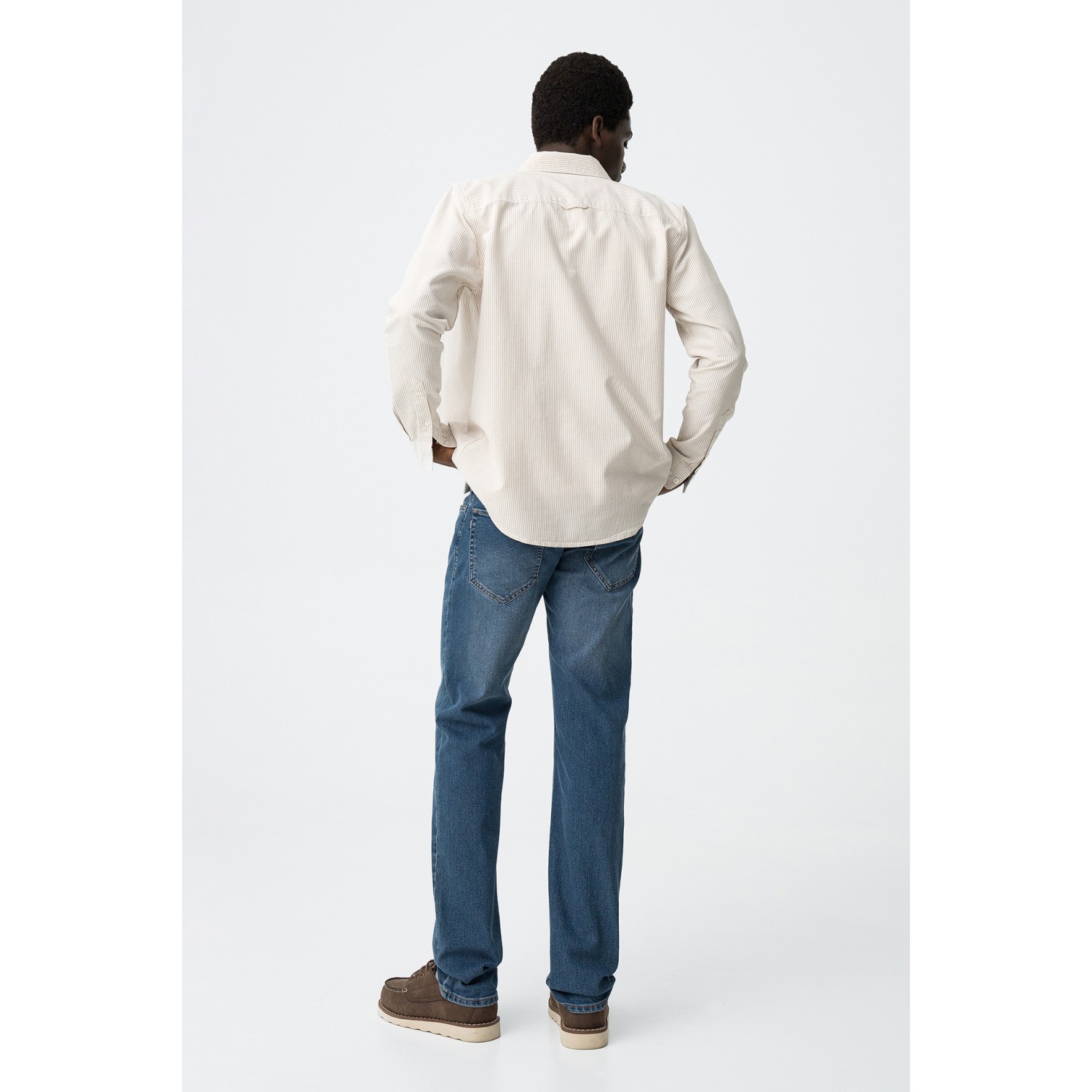 Life Style Butiken Ανδρικό Παντελόνι Jean Slim LS110058763_M10 Μπλέ