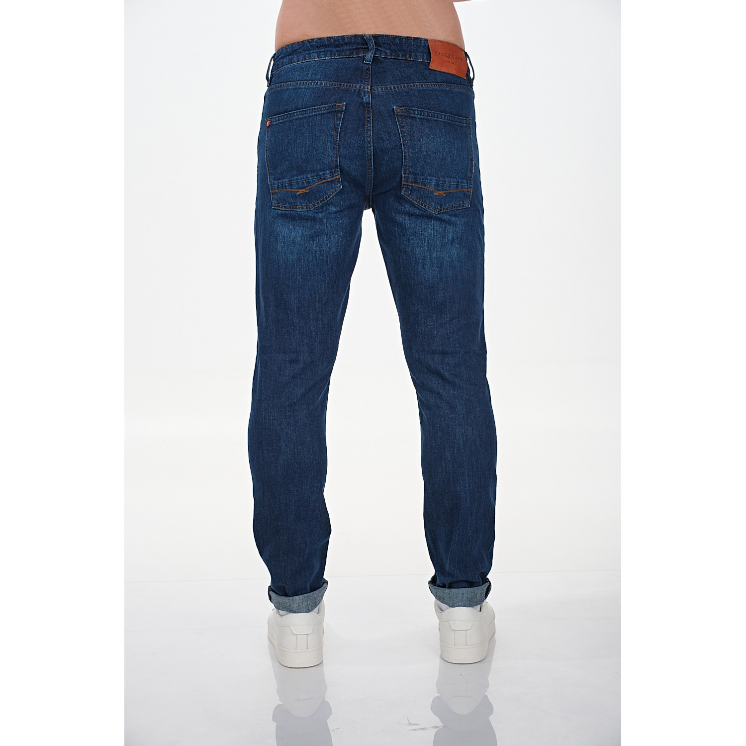 Life Style Butiken Ανδρικό Παντελόνι Jean LS1225.MD701.227.02 Σκούρο Μπλέ 