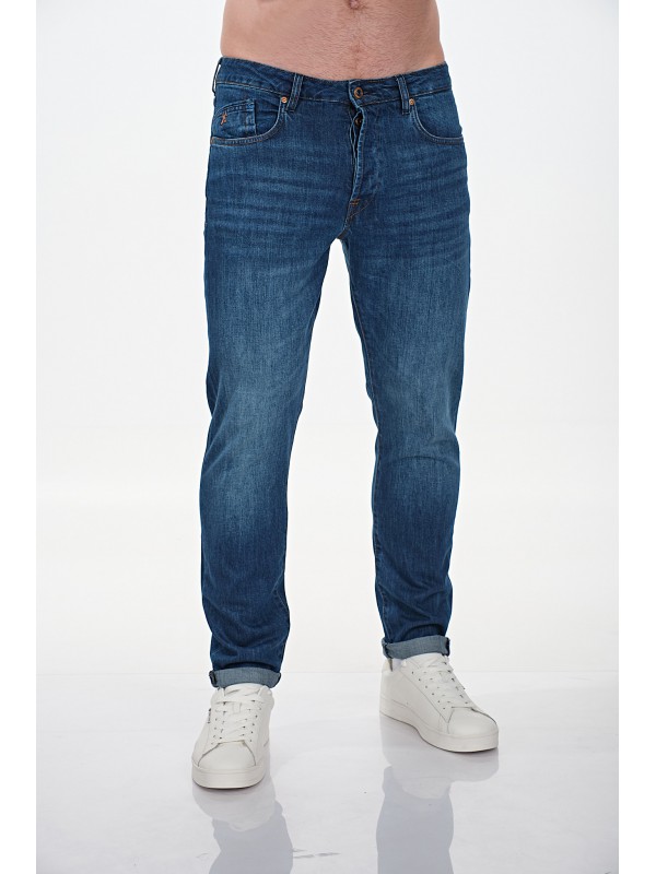 Life Style Butiken Ανδρικό Παντελόνι Jean LS1225.MD701.227.03 Μπλε