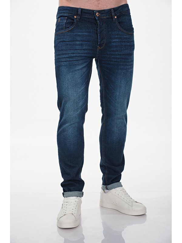 Life Style Butiken Ανδρικό Παντελόνι Jean LS1225.MD702.228.02 Σκούρο Μπλέ