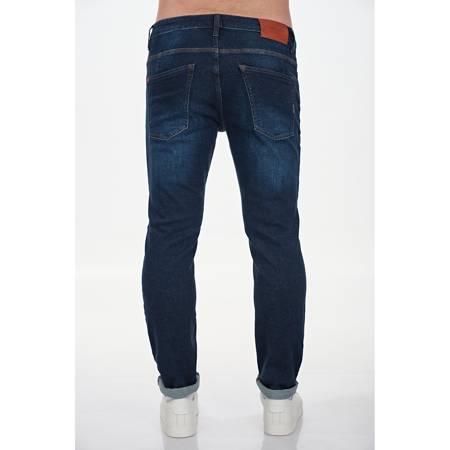 Life Style Butiken Ανδρικό Παντελόνι Jean LS1225.MD702.228.02 Σκούρο Μπλέ