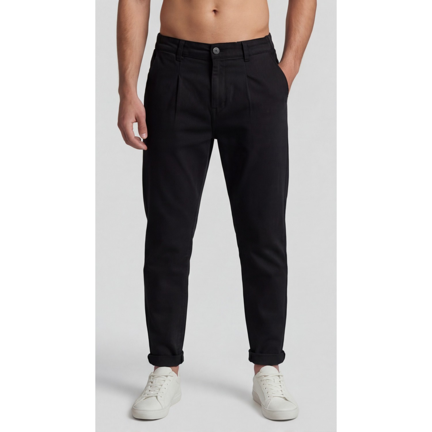 Life Style Butiken Ανδρικό Jean παντελόνι LS1465 Black