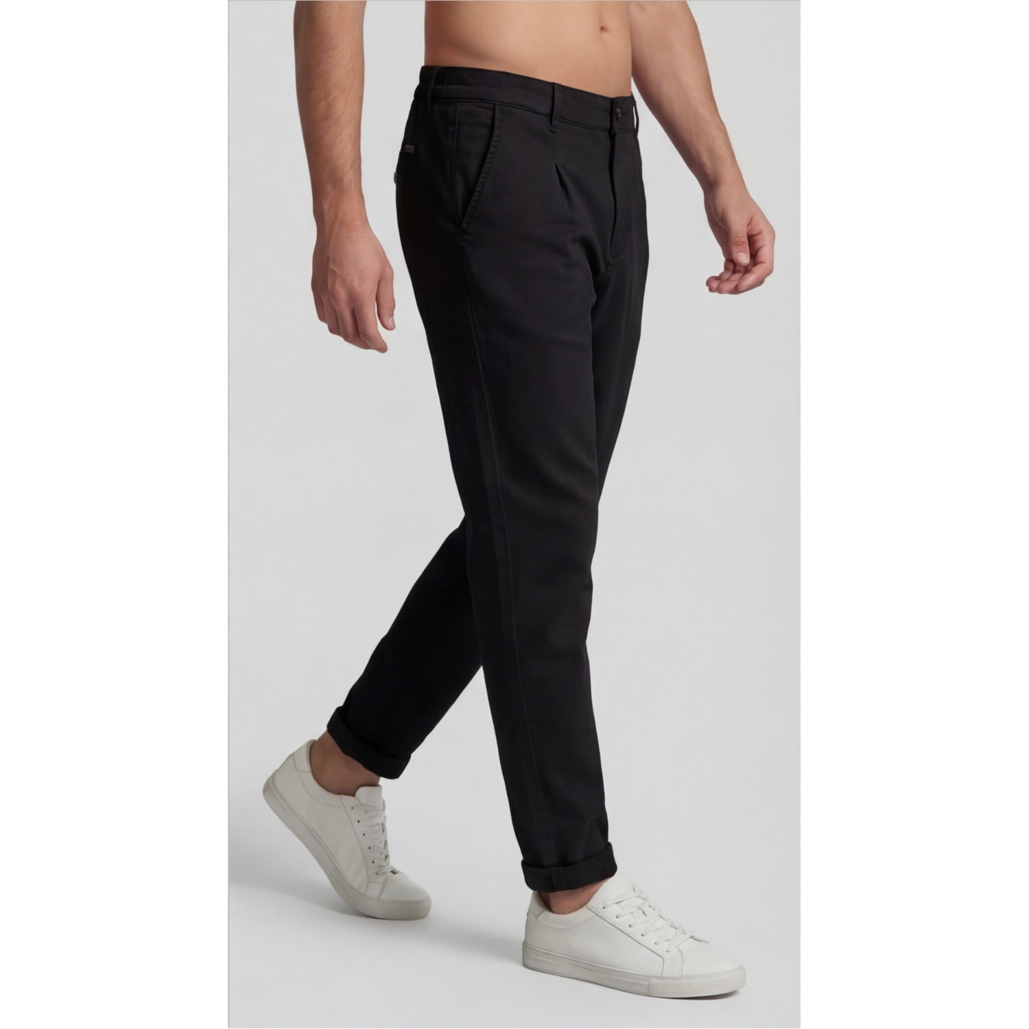 Life Style Butiken Ανδρικό Jean παντελόνι LS1465 Black