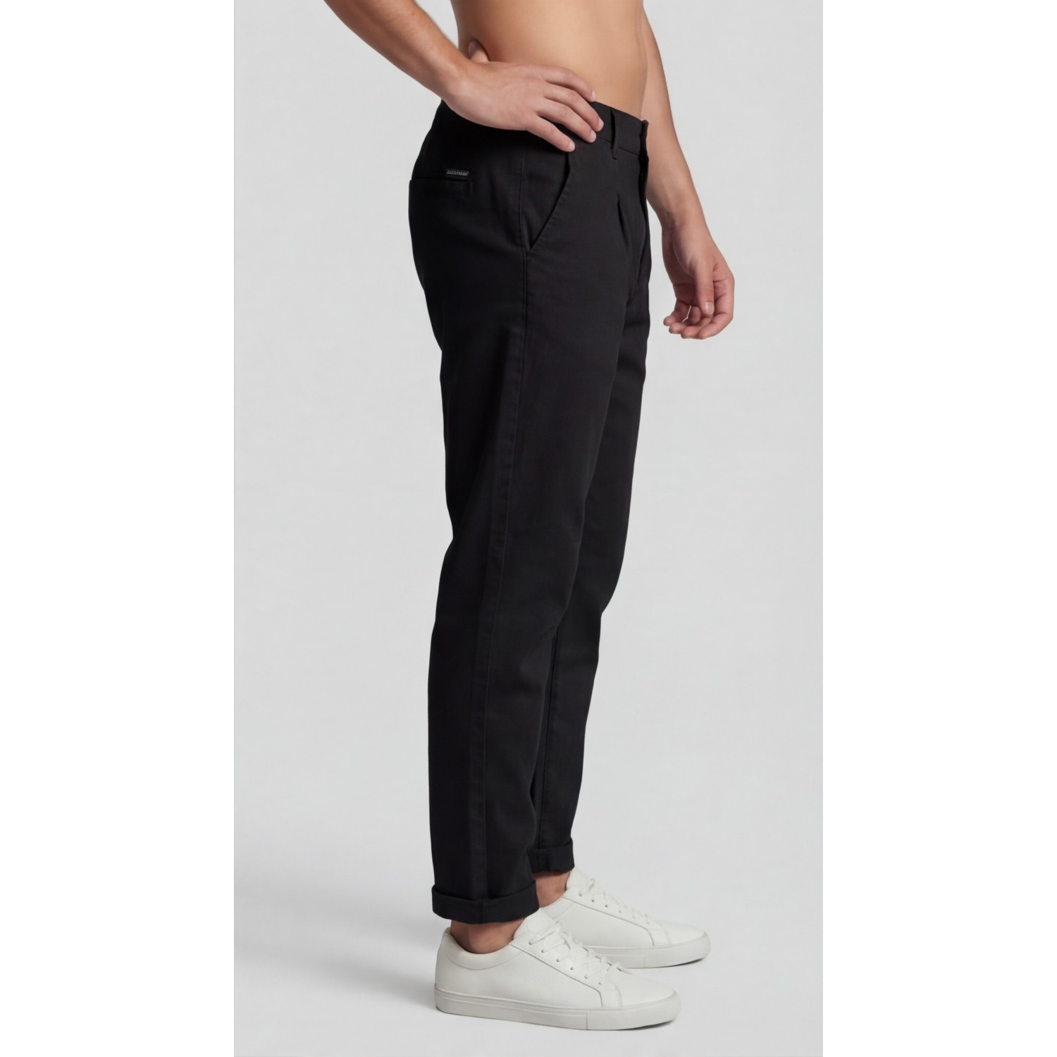 Life Style Butiken Ανδρικό Jean παντελόνι LS1465 Black