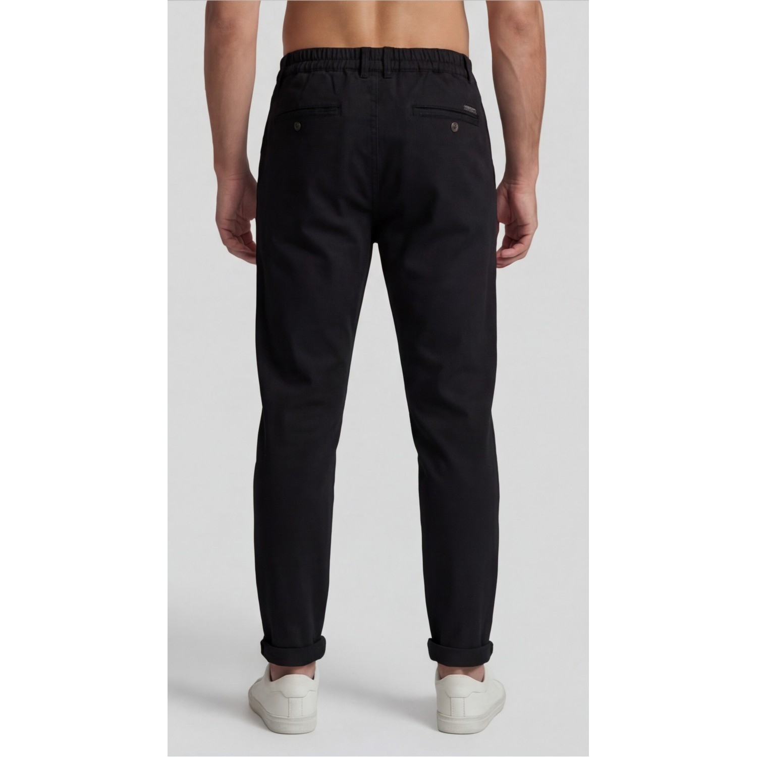 Life Style Butiken Ανδρικό Jean παντελόνι LS1465 Black