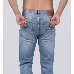 Life Style Butiken Ανδρικό Jean παντελόνι LS1610 Μπλε