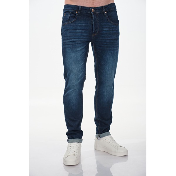 Life Style Butiken Ανδρικό Παντελόνι Jean LS1225.MD702.228.02 Σκούρο Μπλέ