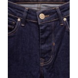 Life Style Butiken Ανδρικό Παντελόνι Jean Slim Fit Ελαστικό LS12057 DARK BLUE 6