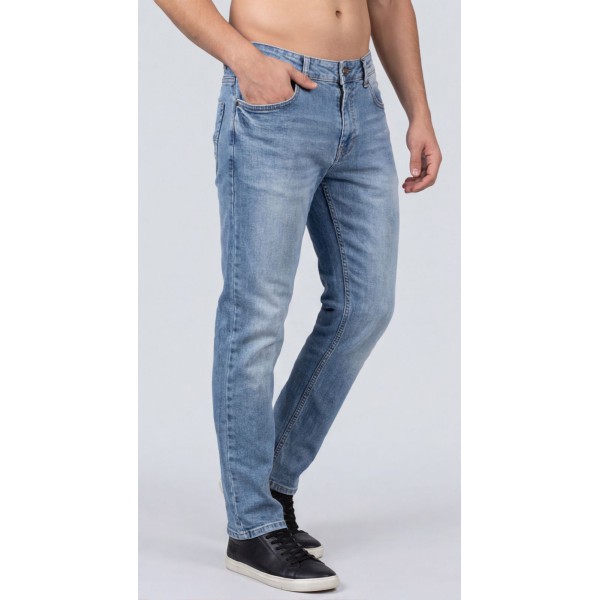Life Style Butiken Ανδρικό Jean παντελόνι LS1610 Μπλε
