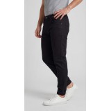 Life Style Butiken Ανδρικό Παντελόνι Jean με Λάστιχο στον Αστράγαλο LS1825 Black 2