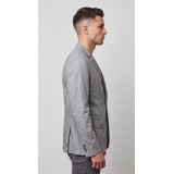Life Style Butiken Ανδρικό Βαμβακερό Σακάκι LS11002 GREY 2