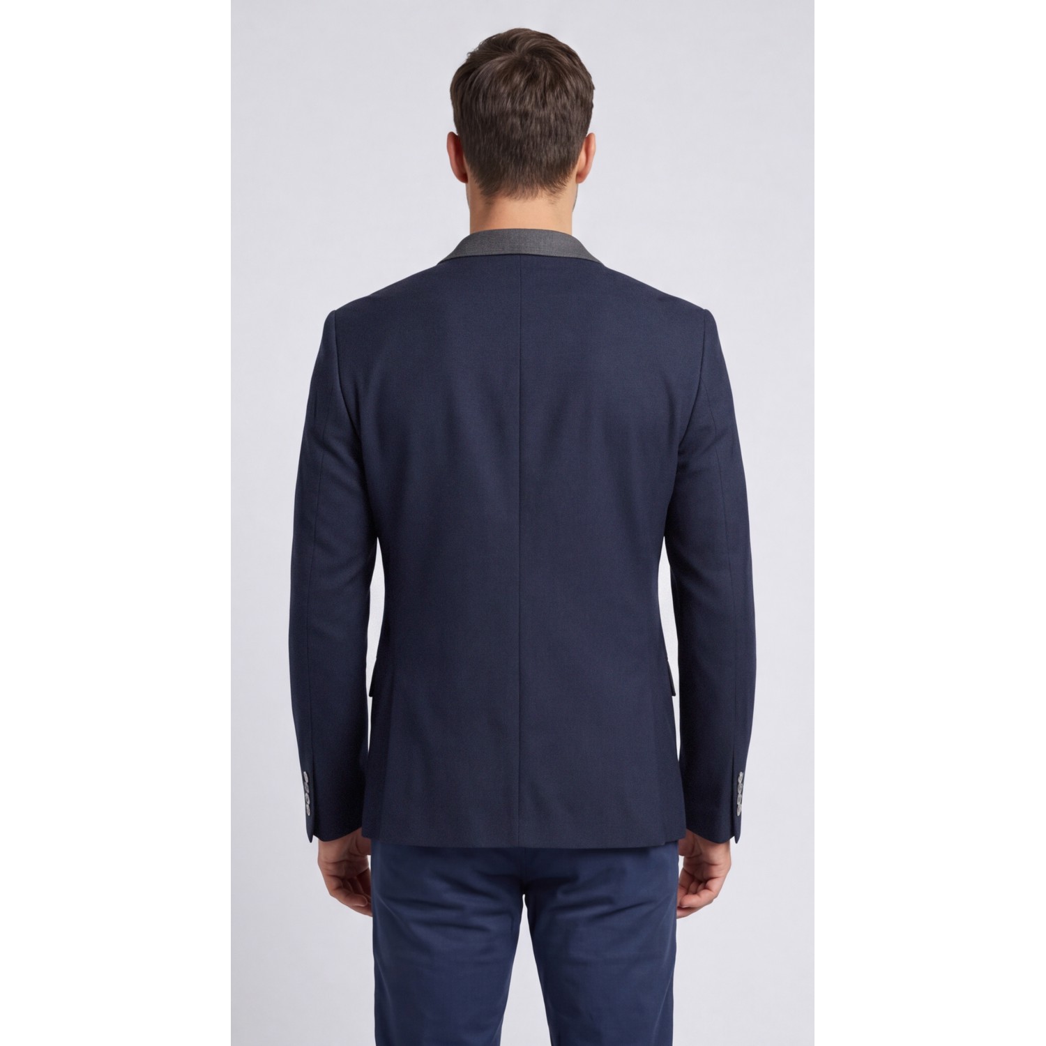 Life Style Butiken Ανδρικό Βαμβακερό Σακάκι LS11009 NAVY Ανδρικά