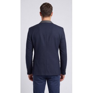 Life Style Butiken Ανδρικό Βαμβακερό Σακάκι LS11009 NAVY Ανδρικά