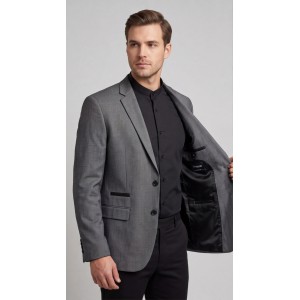 Life Style Butiken Ανδρικό Βαμβακερό Σακάκι LS11200 GREY Ανδρικά