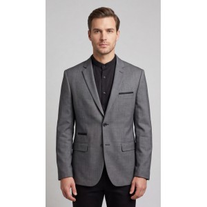 Life Style Butiken Ανδρικό Βαμβακερό Σακάκι LS11200 GREY Ανδρικά