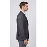 Life Style Butiken Ανδρικό Βαμβακερό Σακάκι LS11300 GREY 3