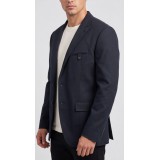 Life Style Butiken Ανδρικό Βαμβακερό Σακάκι LS11429 BLUE BLACK 2