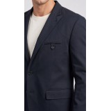 Life Style Butiken Ανδρικό Βαμβακερό Σακάκι LS11429 BLUE BLACK 3