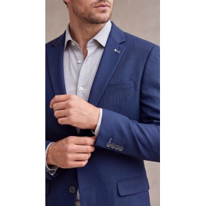 Life Style Butiken Ανδρικό Βαμβακερό Σακάκι LS11546 ROYAL Ανδρικά