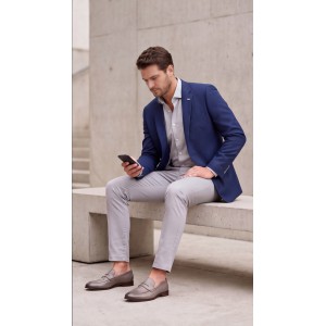 Life Style Butiken Ανδρικό Βαμβακερό Σακάκι LS11546 ROYAL Ανδρικά