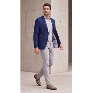Life Style Butiken Ανδρικό Βαμβακερό Σακάκι LS11546 ROYAL Ανδρικά
