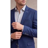 Life Style Butiken Ανδρικό Βαμβακερό Σακάκι LS11546 ROYAL 1