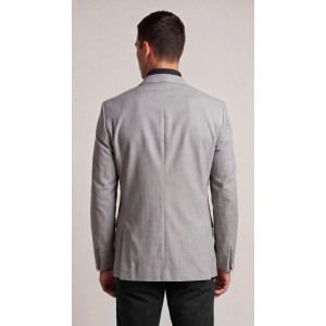 Life Style Butiken Ανδρικό Βαμβακερό Σακάκι LS11600 GREY Ανδρικά