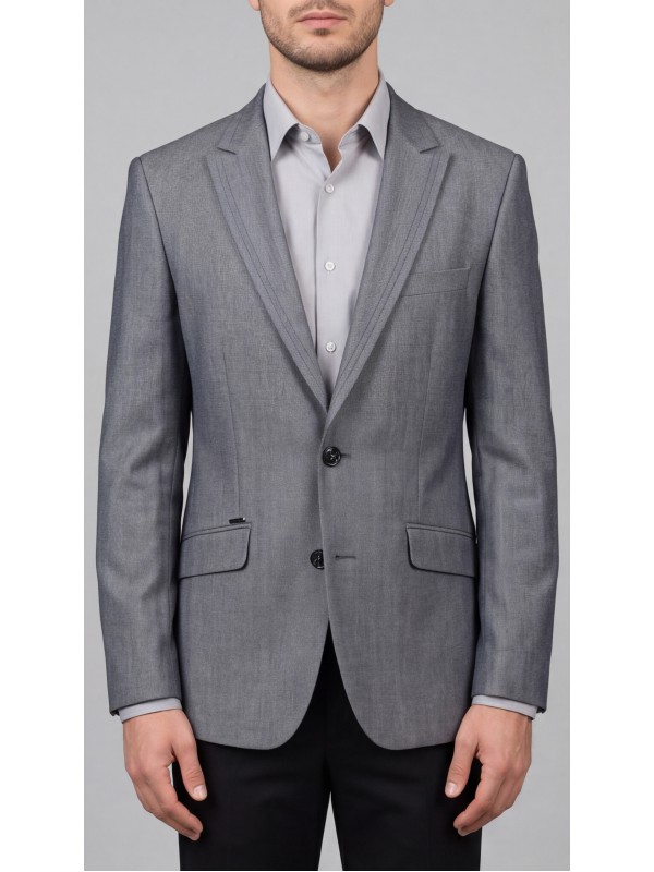 Life Style Butiken Ανδρικό Σακάκι LS11604 GREY