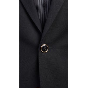 Life Style Butiken Ανδρικό Βαμβακερό Σακάκι LS12845 BLACK Ανδρικά