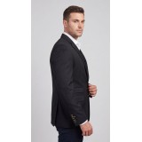 Life Style Butiken Ανδρικό Βαμβακερό Σακάκι LS12845 BLACK 3