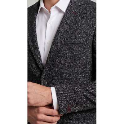 Life Style Butiken Ανδρικό Βαμβακερό Σακάκι Χιονέ LS1285222 GREY