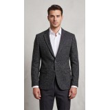 Life Style Butiken Ανδρικό Βαμβακερό Σακάκι Χιονέ LS1285222 GREY 3