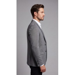 Life Style Butiken Ανδρικό Βαμβακερό Σακάκι LS131225 GREY Ανδρικά