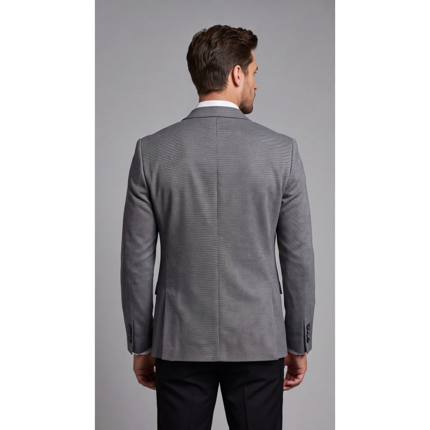 Life Style Butiken Ανδρικό Βαμβακερό Σακάκι LS131225 GREY Ανδρικά