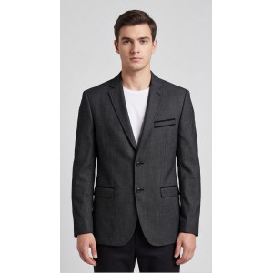 Life Style Butiken Ανδρικό Βαμβακερό Σακάκι LS1651010 GREY Ανδρικά