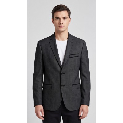 Life Style Butiken Ανδρικό Βαμβακερό Σακάκι LS1651010 GREY
