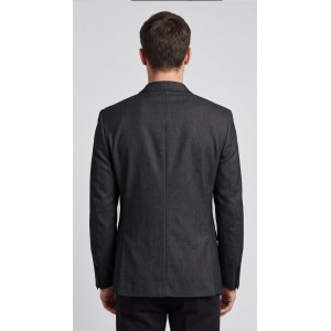 Life Style Butiken Ανδρικό Βαμβακερό Σακάκι LS1651010 GREY Ανδρικά