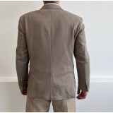 Life Style Butiken Ανδρικό Σακάκι Blazer Slim Fit LS1818 SAND 6